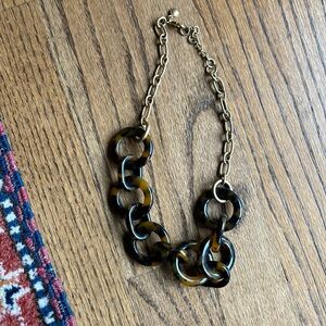 Jcrew tortoiseshell necklace